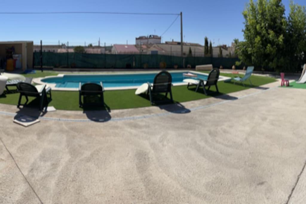 Villa Rural Con Amplia Piscina Campillo de Altobuey 외부 사진